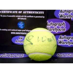 Yannick Noah autographed Tennis Ball   Autographed Tennis Balls