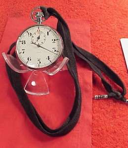 Vintage GALCO Gallet Jules Racine Timer Stopwatch 1/10 Second Running 