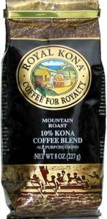 ROYAL KONA COFFEE MOUNTAIN ROAST 8 OZ BAG  