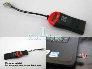 Mini USB 2.0 MICRO TF SDHC SD Card Reader Adapter New  