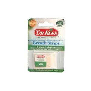  Dr Kens Breath Strips Anise 24 ct (pack of 12) Health 