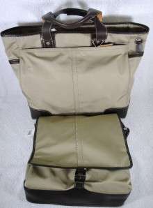 NEW Coach Khaki Weekend Tote 70034 & Messenger bag 5300  