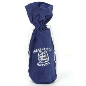   Connecticut Huskies NCAA Drawstring Velvet Bag (14) 