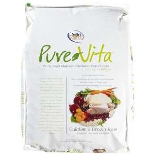 Pure Vita Dry Dog Food   Chicken & Brown Rice   25 lbs (Quantity of 1)