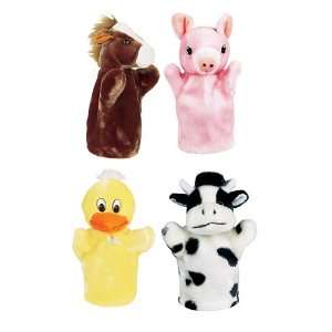  Farm Puppet Set I Includes Duck Pig