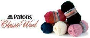 Patons Classic Wool Felting Knitting Crocheting Yarn  