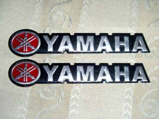 Yamaha Aluminium Emblem Badge Stickers Vstar R1 R6 YZF  