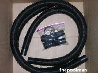 1½ Aboveground Pool Pump and Filter Hose Kit Package  