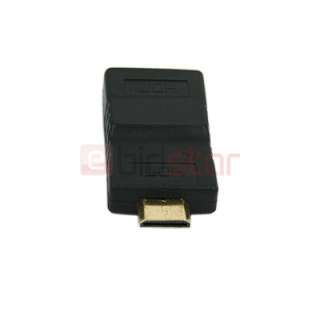 New HDMI Female to Mini HDMI Male Cable 1.25Ft. Display Port HD LCD 