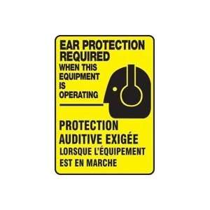  EAR PROTECTION REQUIRED WHEN THIS EQUIPMENT IS OPERATING 