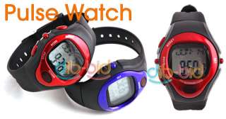 Pulse Heart Rate Counter Calories Monitor Watch Sport  