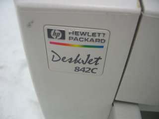 HP Hewlett Packard DeskJet 842c Ink Jet Printer C6414B  