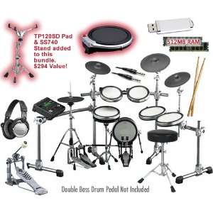  Yamaha DTX950K Electronic Drum Kit DRUM ESSENTIALS BUNDLE 