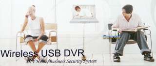 Wireless USB DVR DIY HOME/BUSINESS SECURITY SYSTEM L6C  