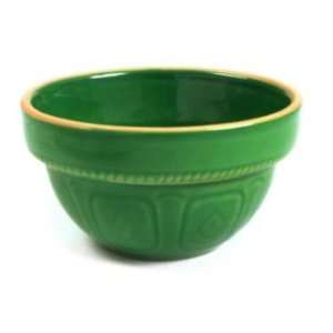  Over & Back Yellow Ware Retro Green Bowl 6 Kitchen 