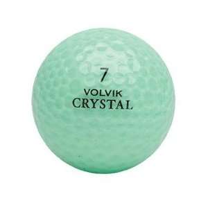  Volvik Control Crystal Green Golf Balls AAAAA