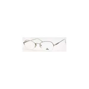 com New Fendi F 542 F542 Palladium Semi Rimless Size 52mm Eyeglasses 