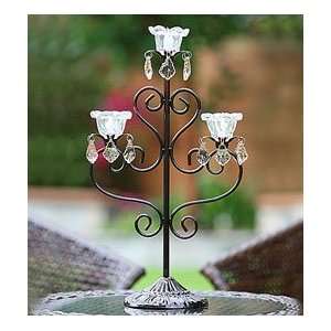 Battery Operated Triple Flame Flickering Candelabra