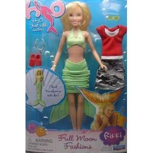  h2o full Moon Fashions Rikki doll Toys & Games