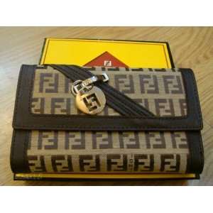  Fendi Zooca inspired wallet unisex 