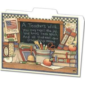   CREATED RESOURCES TEACHERS WISH FILE FOLDERS 12/PK 