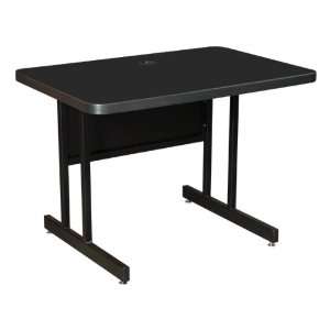 Datum Filing Systems High Pressure Top Computer Table   Desk Height 