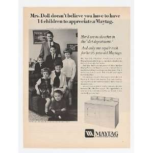  1968 The Doll Family Rockland Ontario Maytag Washer Print 