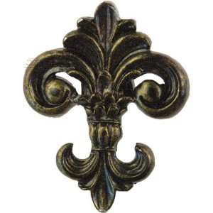   681215, Knob, Fleur De Lis Knob   Bronzed Black,