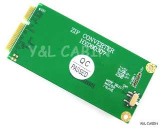 ZIF CE to Mini PCI E Express Adapter for Asus EeePC  
