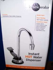 INSINKERATOR LOW PROFILE INSTANT HOT WATER DISPENSER FAUCET STAINLESS 