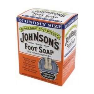  Johnson`s Foot Soap Powder 10oz foot soak by Thos. Gill 