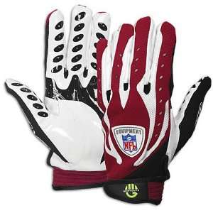  Reebok Velocity Grip Football Gloves Maroon/White X Large 