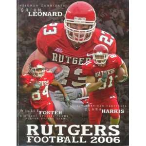  2006 Rutgers University Football Media Guide; 208 pages 