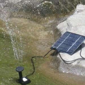  Solar Power Fountain Pool Water Pump Garden Plants 