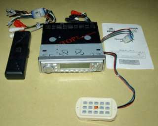 Mint JBL MR17 MR 17 Marine Radio Stereo CD Player Sirius Ready  