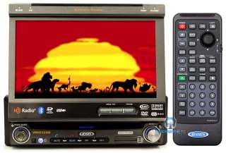JENSEN VM9512HD 7 TV IPOD LCD MONITOR  DVD CD SD EQ USB BLUETOOTH 