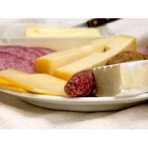  Breakfast, Fresh Bread, Cheese and Meat.   Peel and Stick 