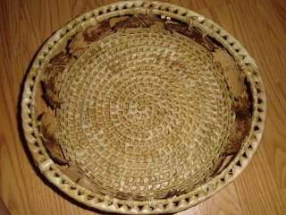 Maui Style Lauhala Woven Coconut Turtle Basket 13  