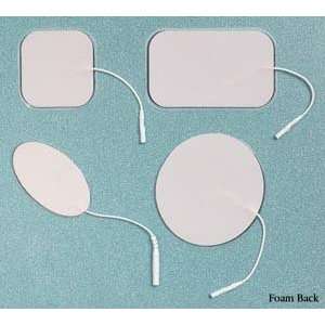  Electrode Foam Oval 2 x 4 in (Pack of 4) Health 