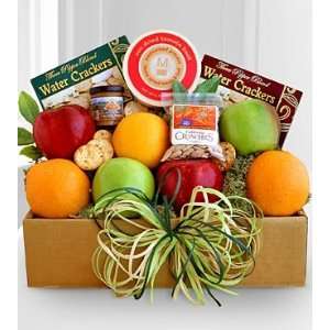 Fruit And Cheese Gourmet Gift Gift Basket  Grocery 