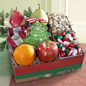 Golden State Holiday Goodies and Fruit Gift Box  Grocery 