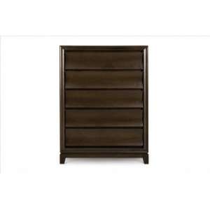  Magnussen Meridian Wood Five Drawer Chest