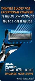   Shaving into Gliding. Gillette Fusion ProGlide   Upgrade Your Shave