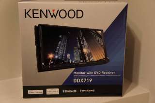  KENWOOD DDX719 DVD CD  IPOD IPHONE BLUETOOTH RECEIVER PANDORA CAR 