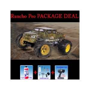   Pro 28 SH Truck 2.4GHZ 1/8 Nitro RC+Starter Kit+Fuel Toys & Games