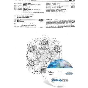  NEW Patent CD for FLUID PULSE GENERATORS 