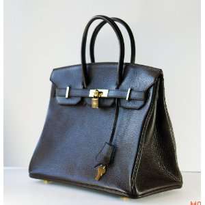  Finest Genuine Togo Leather 35cm Birkin Bag Chocolate 