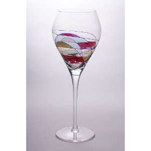    Milano Crystal 16oz Wine Glasses (Set of 4)