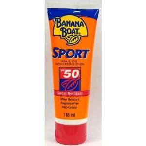Banana Boat SPF 50 Sport Performance Sunscreen 6 ounces