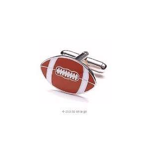   Football Themed Executive Cufflinks w/Jewelry Box